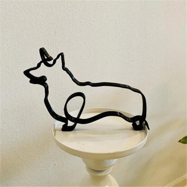 47892-1797b2.jpg Sculpture artistique minimaliste pour chien et chat