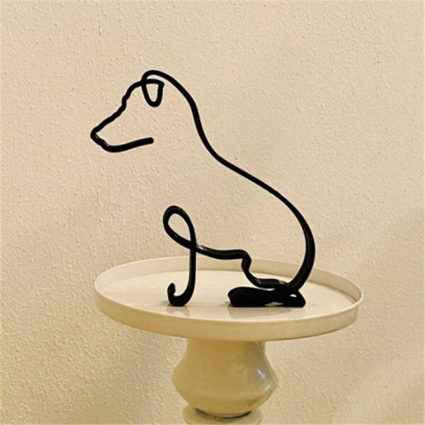 47892-bf6014.jpg Sculpture artistique minimaliste pour chien et chat