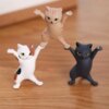 Porte-stylo chat drôle noir, jouet tenant tout support d'écouteurs chat mignon, décoration de maison, décoration de pâques, ensemble de rangement Ktty