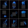 Autocollant mural lumineux pour interrupteur pour chambre d'