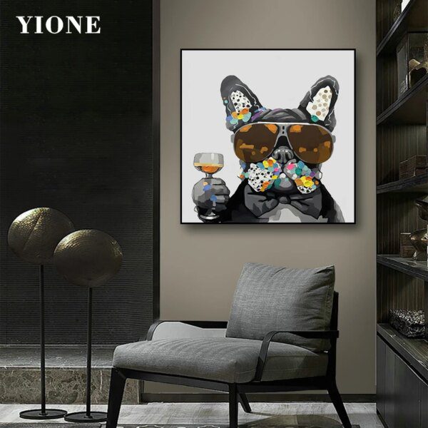 50507-9debdb.jpg Affiches & imprimés d’art animal – Bouledogue & Teckel graffiti