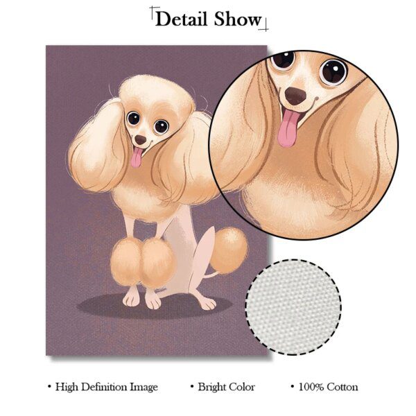 Peinture sur toile – Style nordique & européen, animaux