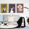 Peinture sur toile – Style nordique & européen, animaux