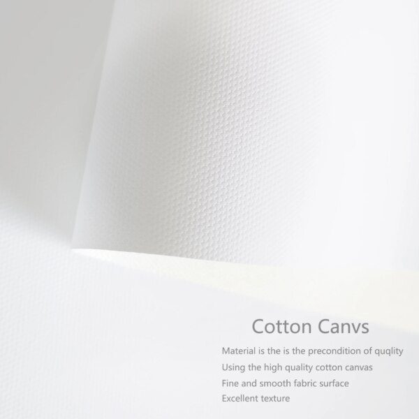 Toile paysage nordique abstrait vintage – Chiens d’amour