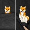 tee shirt animaux, humoristique, décontracté, en coton, avec poche, film Animal