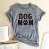 t shirt femmes, ample, estival et décontracté, avec imprimé de chien maman, haut esthétique Harajuku