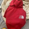 manteau pour chien imperméables pour chiens, veste à capuche en coton, le visage du chien petit chien chat