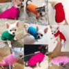 Pull chaud tricoté pour chien & chat – douceur laineuse