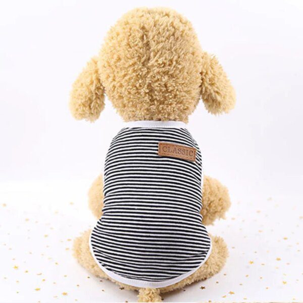 Pull pour chat – Gilet à rayures classique