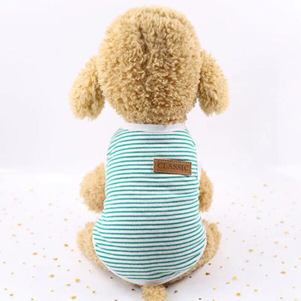 Pull pour chat – Gilet à rayures classique