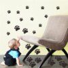 Autocollant mural vinyle pattes de chat & chien – 22 griffes