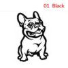 Autocollant voiture Bouledogue Français – Vinyle adhésif premium