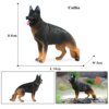 Figurines chien réalistes & mignonnes – Rottweiler, Collie