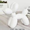 Mini sculpture chien ballon – Ornement mignon en résine pour bureau