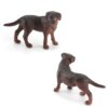 Figurine miniature chien en PVC – Modèle réaliste