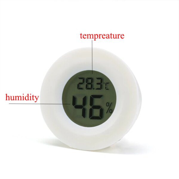 Capteur de Température et Humidité pour Terrarium – Sans Fil