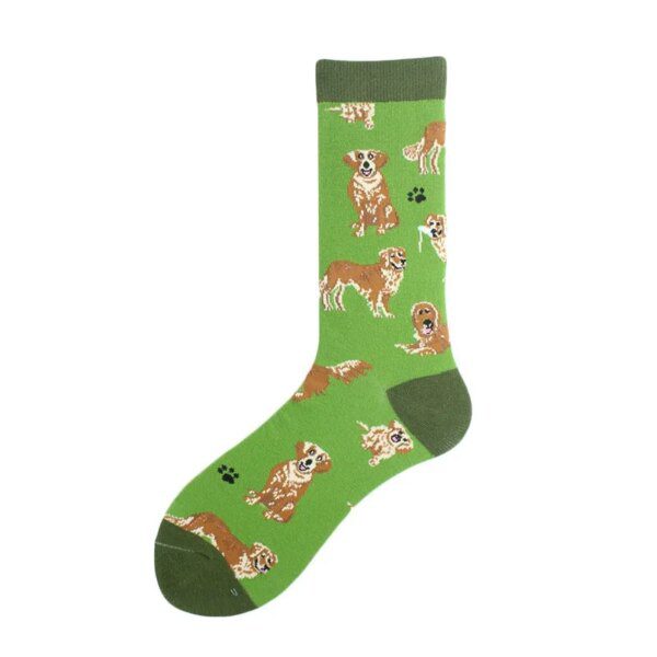 31 motifs chaussette coton homme, motif Animal, Bullfight, chien, dinosaure, Panda, équipe, Skateboard