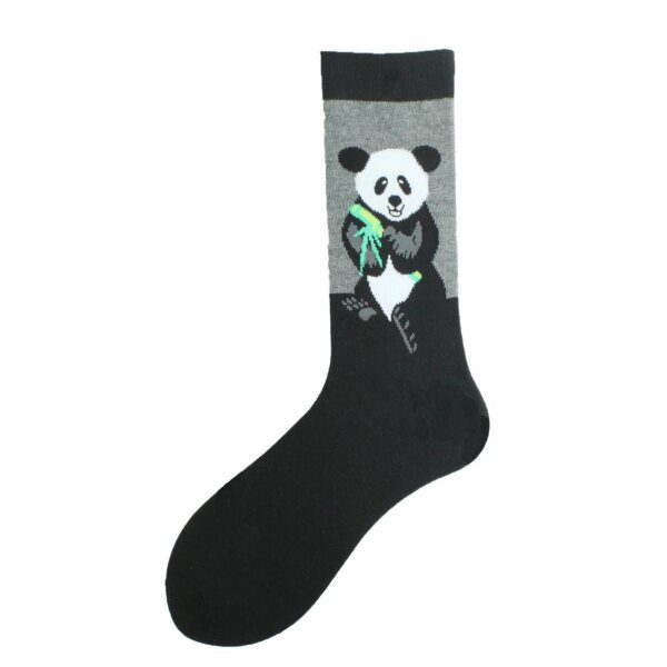 31 motifs chaussette coton homme, motif Animal, Bullfight, chien, dinosaure, Panda, équipe, Skateboard