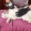Gants de Toilettage 2-Mains pour Chien & Chat – Massage Anti-Stress