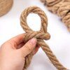 corde pour arbre à chat, 1-14mm, 2-100M, pour bricolage, panier pour chat