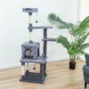 arbre à chat pour maine coon , maison, appartement, perchoir, divertissement, grattage pour chats
