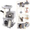 arbre à chat pour maine coon , maison, appartement, perchoir, divertissement, grattage pour chats