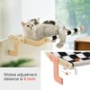 Hamac Ajustable pour Chat avec Matelas – Niche d’Intérieur