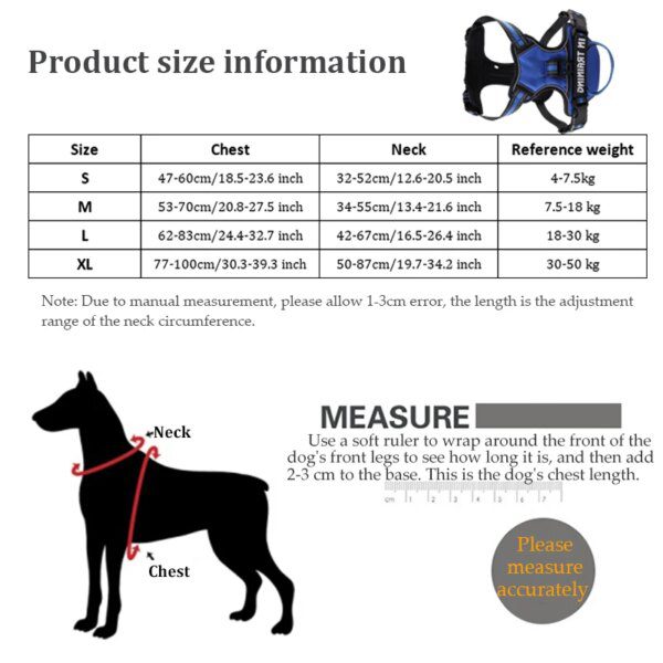 59879-7db0eb.jpg harnais chien anti traction réglable en Nylon pour chien
