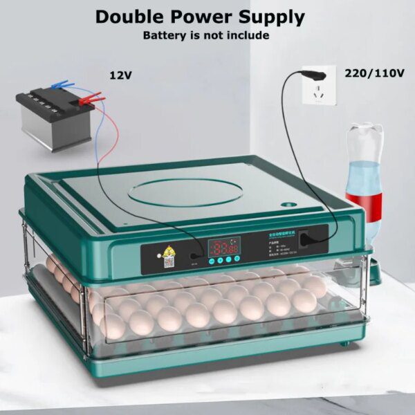incubateur oeuf - Entièrement Automatique 220/110V 6/12  🥚🐣
