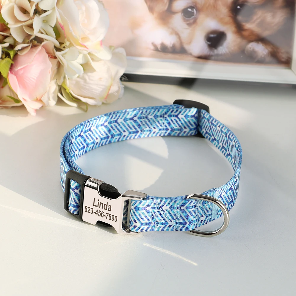 040 Blue White