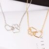 Colliers creux empreinte de patte Animal