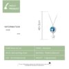 collier en argent Sterling 925 véritable pour femmes