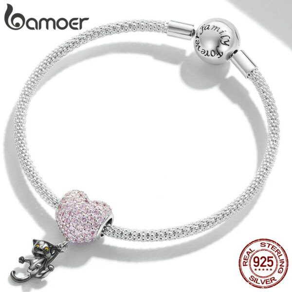 Bamoer – pendentif en argent Sterling 925 véritable pour femme