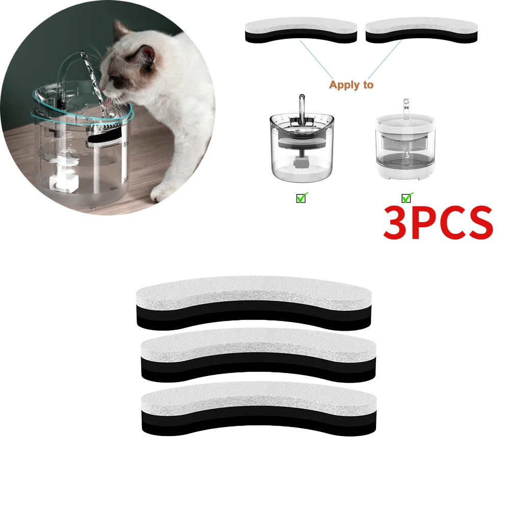 3pcs White Black