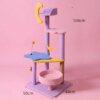 arbre a chat Lit à gratter 2 en 1 pour chats, tour de plongée pour chats