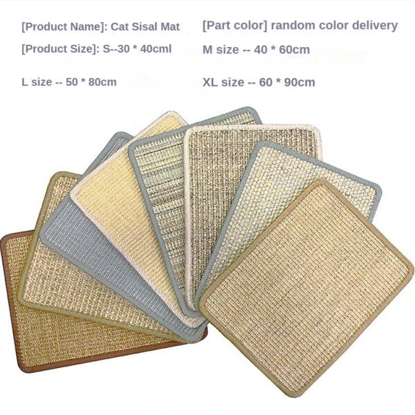 Grattoirs pour chats, grattoir pour chats, tapis en Sisal