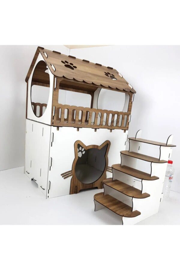 Maison à étages pour chats, aire de jeu