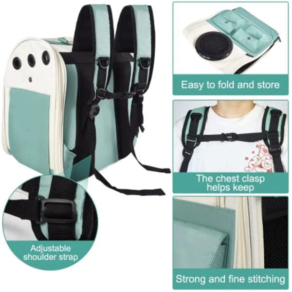 Sac à dos ventilé approuvé cabine* pour chat & chien