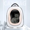 Sac à dos de voyage pour chat, grande capacité, respirant, Portable
