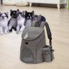 sac à dos multifonctionnel pour chien et chat, pratique et pliable pour voyage en plein air