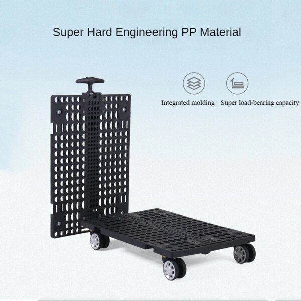 Chariot de transport extensible à roues pour chats et chiens – Double couche