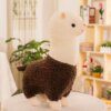 Peluche Alpaga avec Animal Mignon en Coton Doux pour Anniversaire