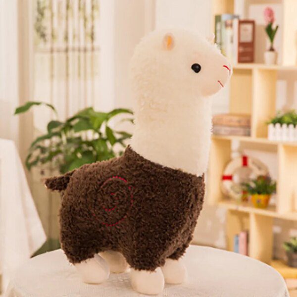 Peluche Alpaga avec Animal Mignon en Coton Doux pour Anniversaire