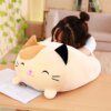 Peluche chat Coussin Tout Doux en Peluche d'Animaux pour Enfant