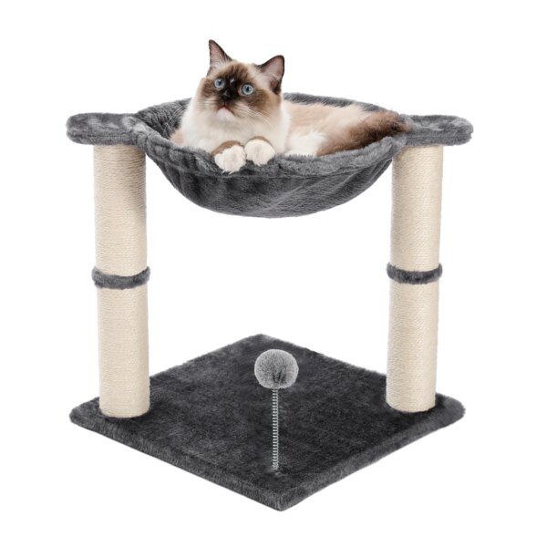Poteau griffer hamac chat tour jeu