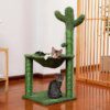 arbre a chat Hamac avec corde en Sisal pour chats, Cactus, grattoir