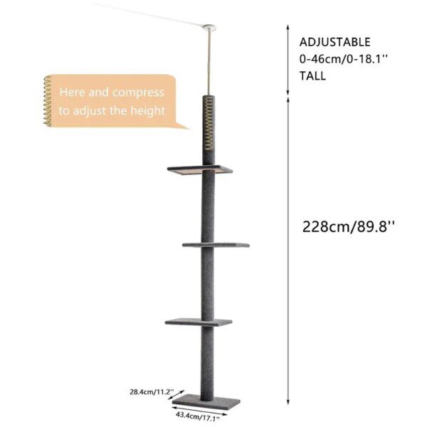 64873-161c8b.jpg Grande Tour Arbre à Chat – Speedy Pet, Taille L, Gris