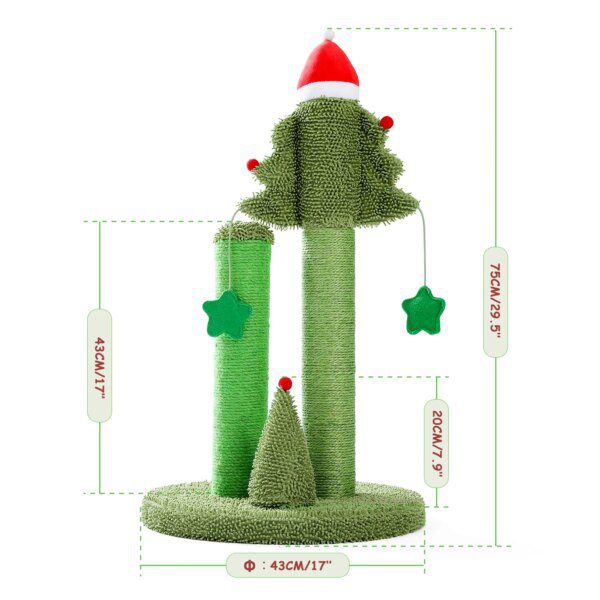 Grande Tour Arbre à Chat – Speedy Pet, Taille L, Gris