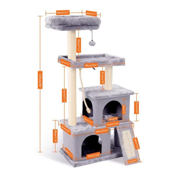 64902-303732.jpg Grande Tour Arbre à Chat – Speedy Pet, Taille L, Gris