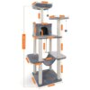 Grande Tour Arbre à Chat – Speedy Pet, Taille L, Gris